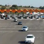 Cabinas de peaje de una autopista en Cataluña