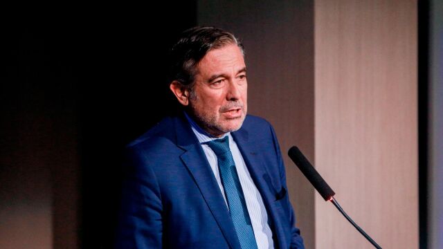 El consejero de Justicia, Interior y Víctimas de la Comunidad de Madrid, Enrique López