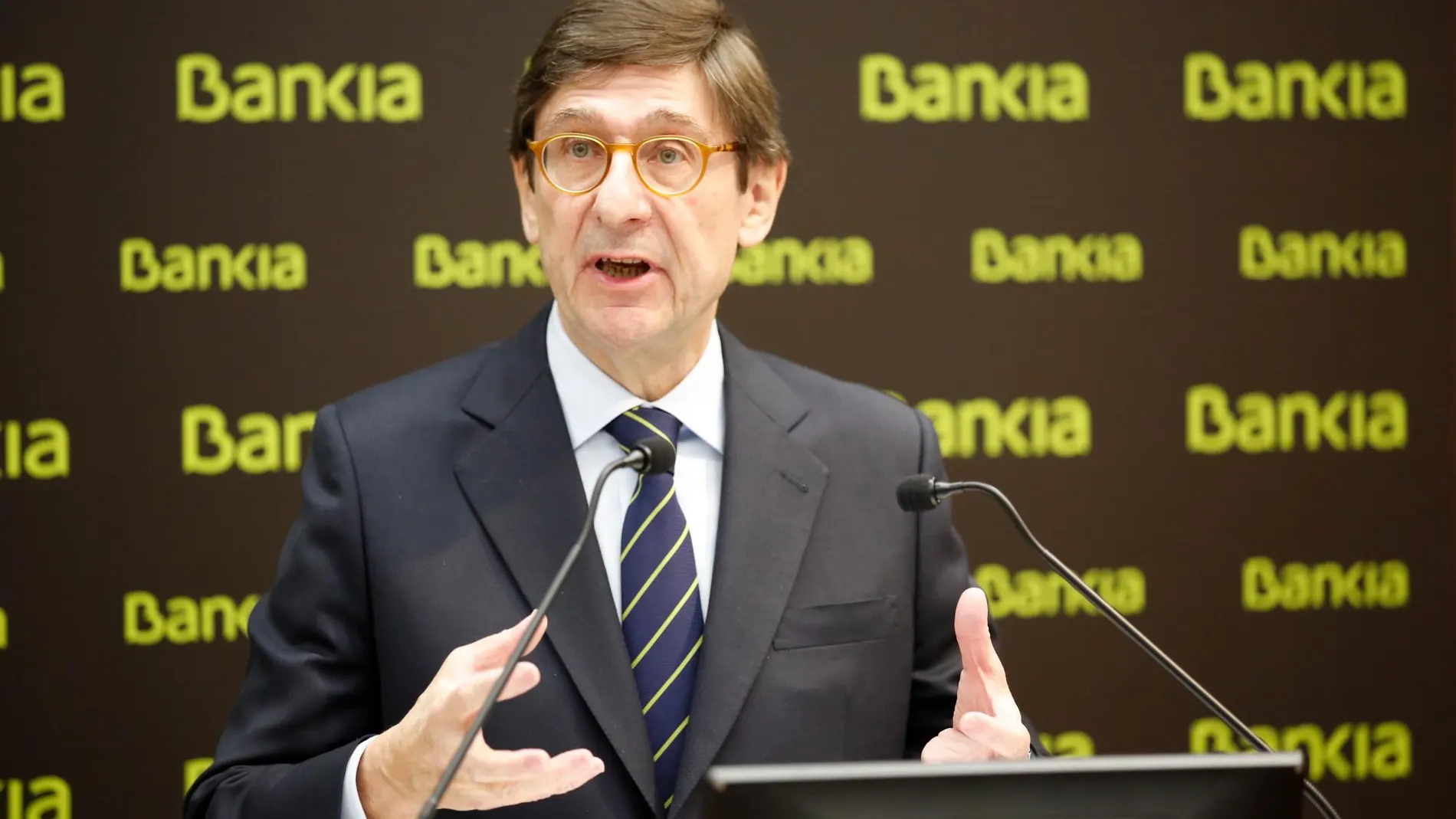 José Ignacio Goirigolzarri, presidente de Bankia