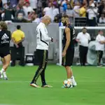  Real Madrid-Arsenal: Hazard repite como titular y Benzema y Jovic juegan juntos