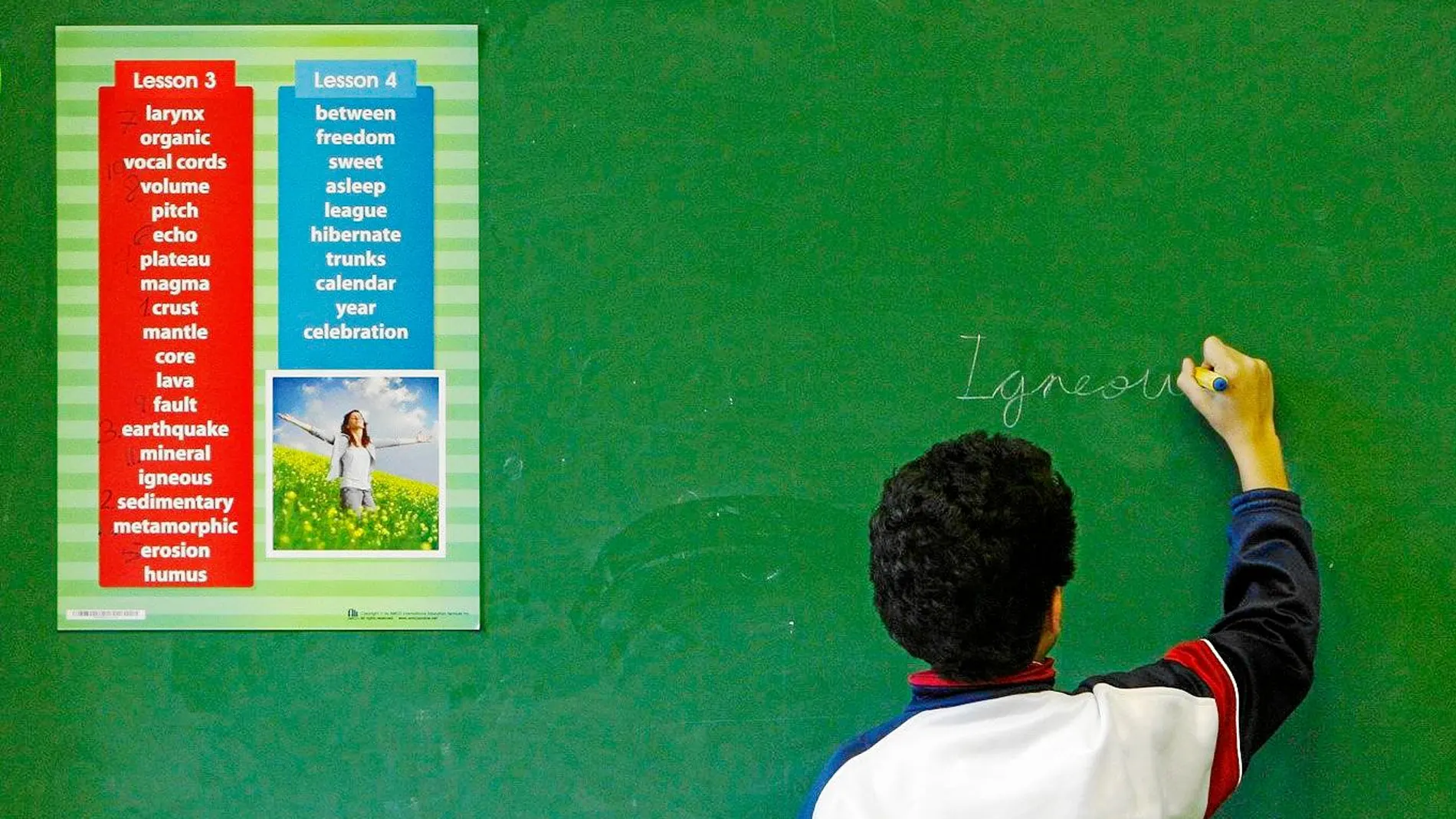 Casi la mitad de los alumnos de Primaria de la región ya estudia en colegios bilingües. Foto: Alberto R. Roldán