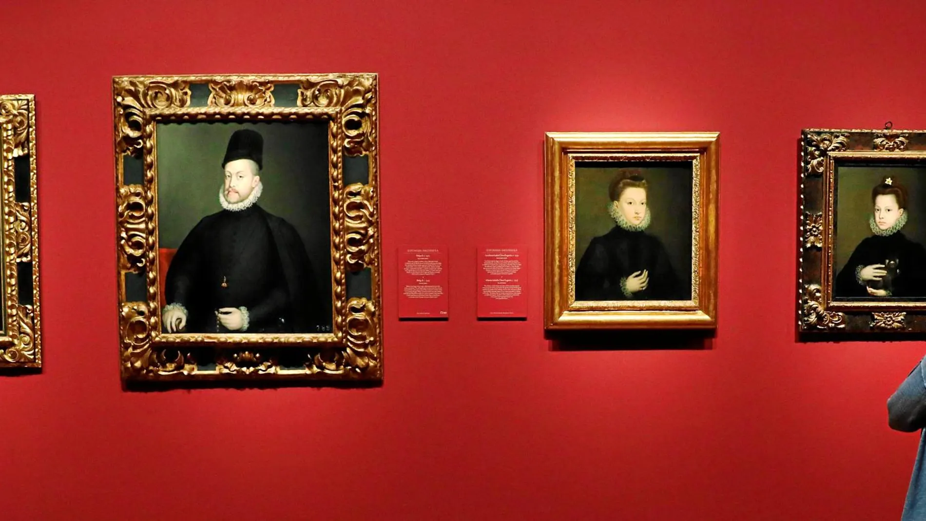 Retratos que Sofonisba Anguissola realizó en la corte de Felipe II durante su estancia en la corte española / Foto: Rubén Mondelo