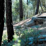 Uno de los búnkers construidos para defender la línea del frente en la sierra madrileña. Foto: Cipriano Pastran