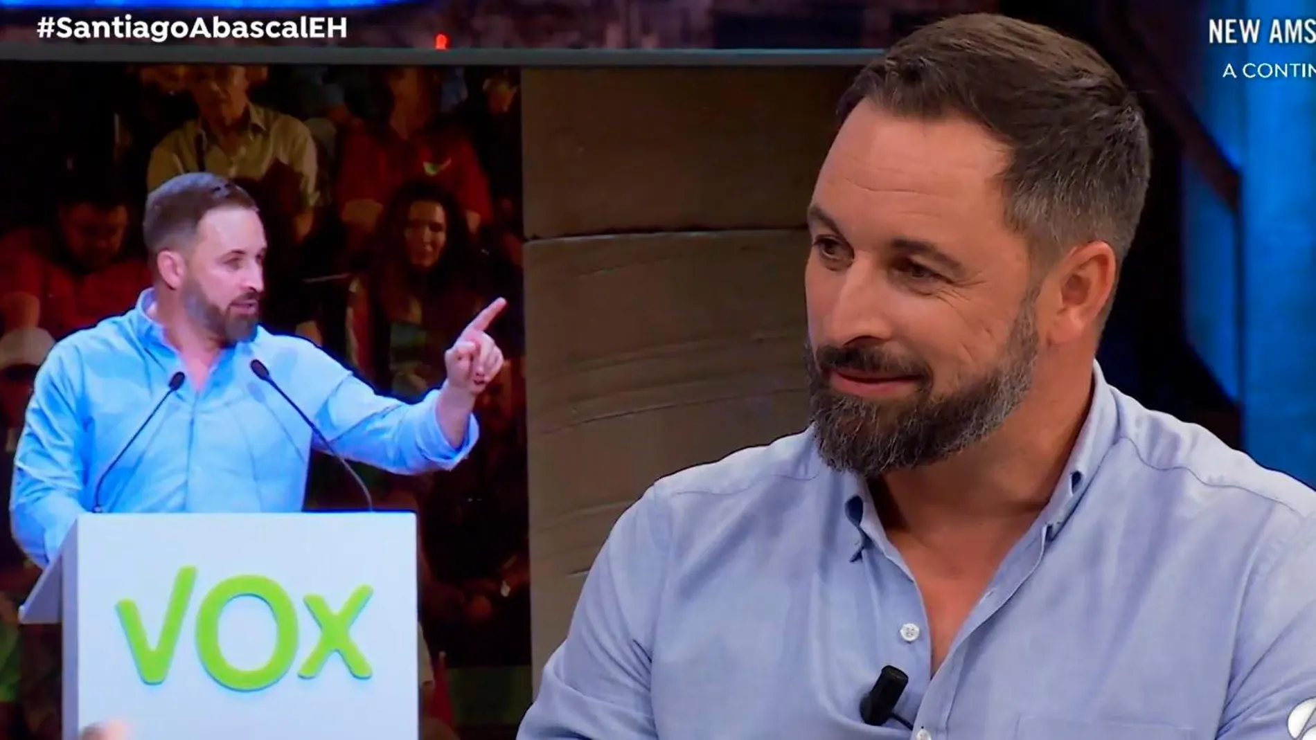 Abascal en "El Hormiguero": "Yo no soy fascista, no me identifico con esa palabra"