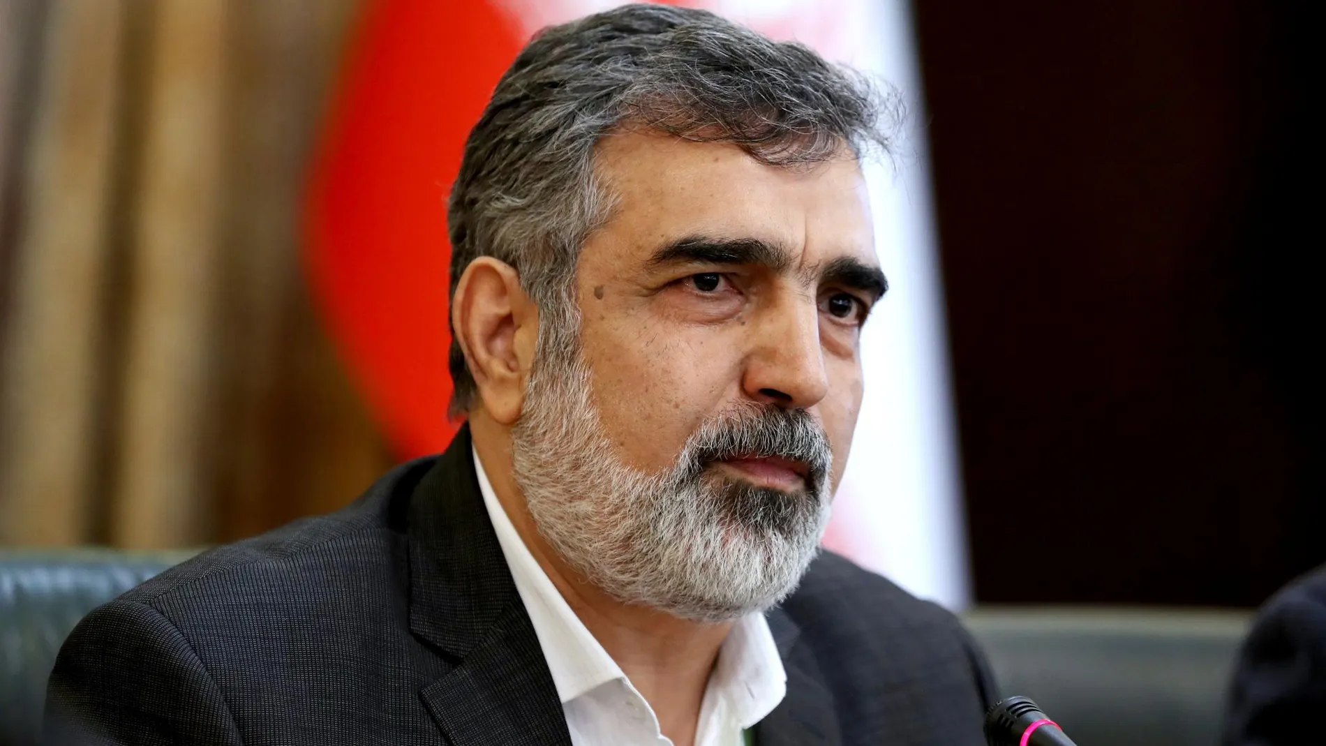 El portavoz de la Agencia de Energía Atómica de Irán, Behruz Kamalvandí