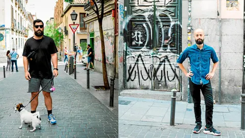 Moisés y Omar, vecinos de Malasaña