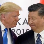 Donal Trump y Xi Jinping durante su reunión el pasado mes de junio/Ap