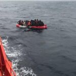 Interceptan 5 pateras en las últimas horas en las costas murcianas