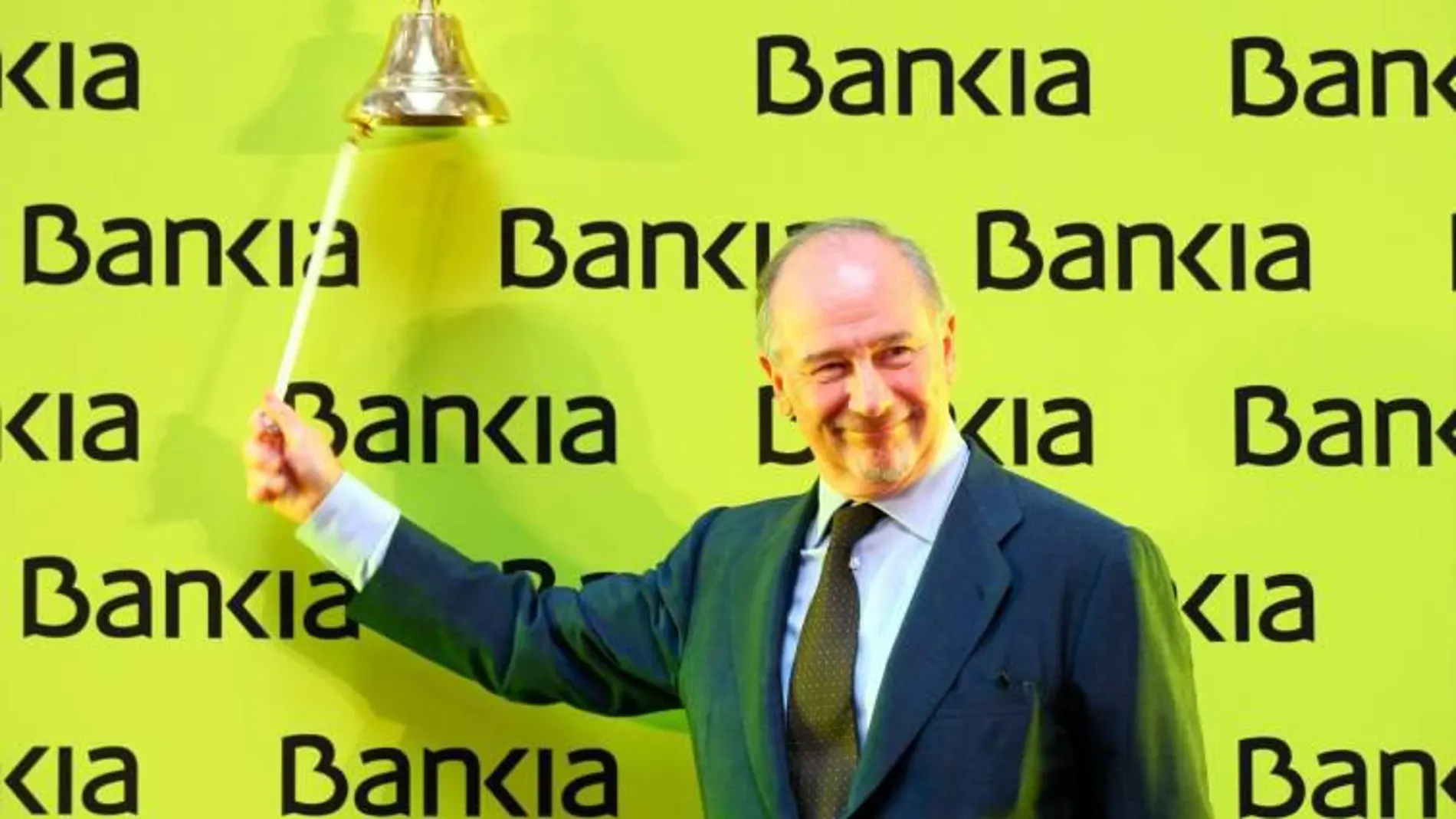 Rodrigo Rato, el día de la salida a bolsa de Bankia