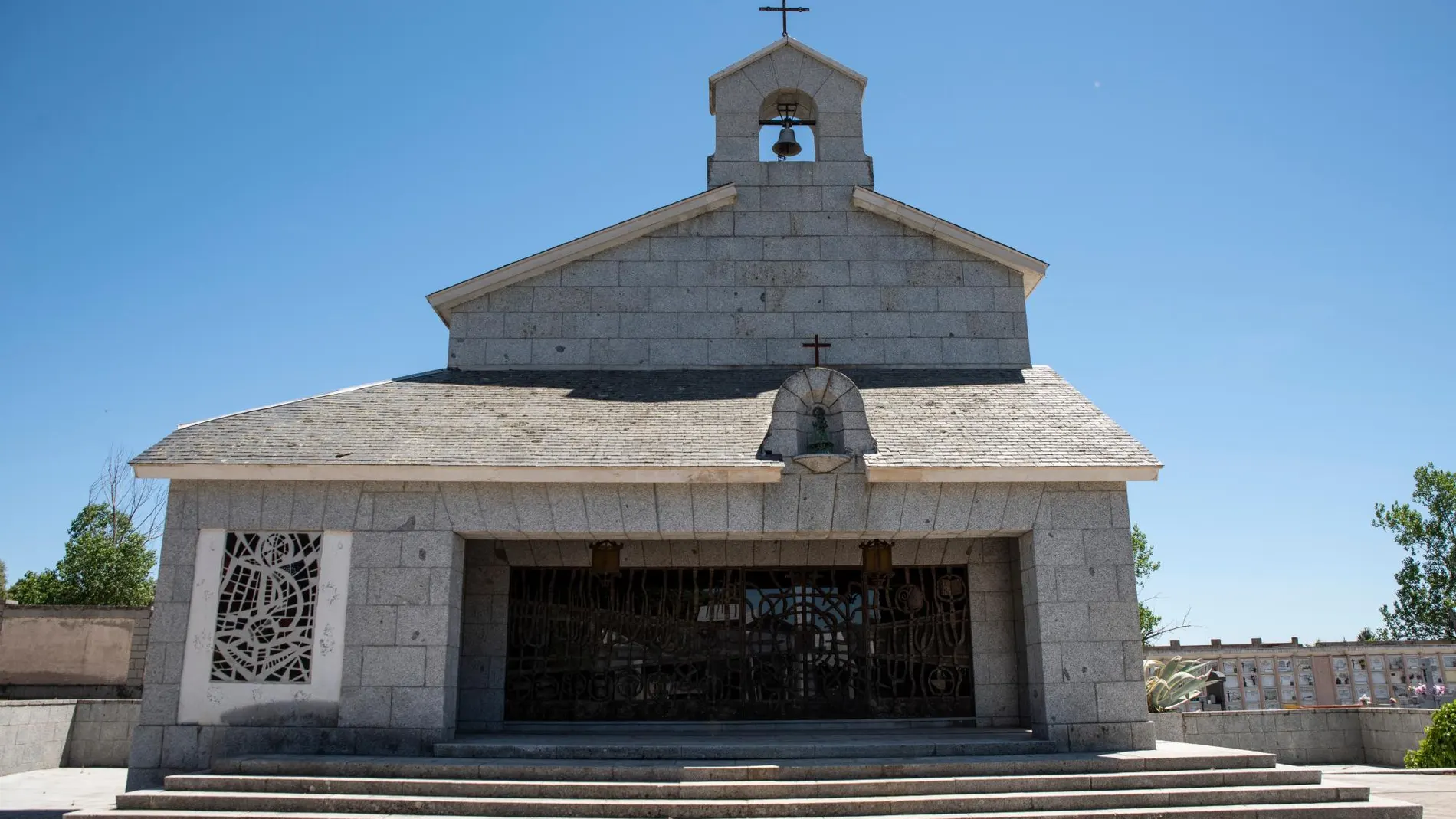 Capilla y cripta donde será enterrado Franco