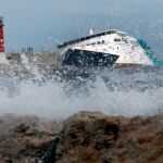 El viaje del ferry que cubre la línea Dènia-Ibiza-Formentera tuvo que ser suspendido por el temporal