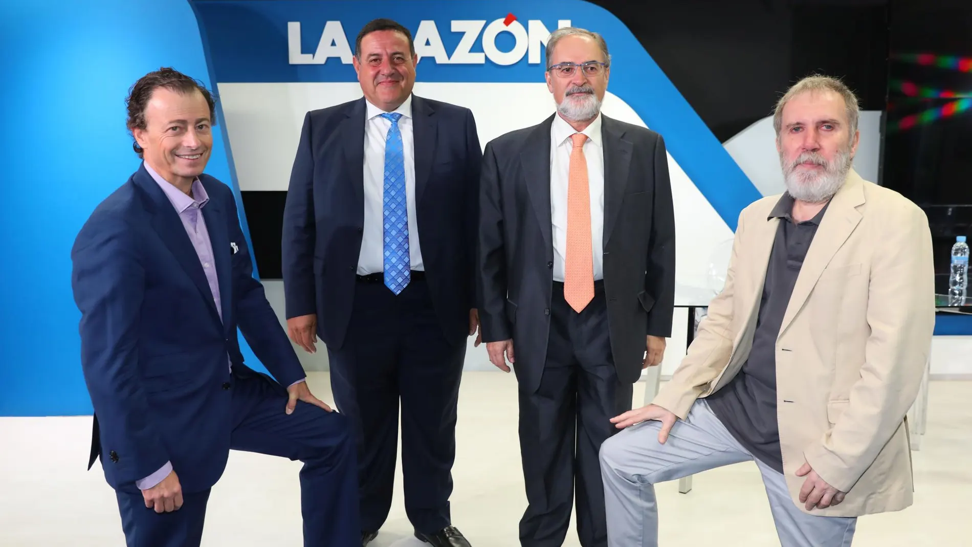 Los ponentes: Paulo Cousin, José Manuel Díaz, Antonio María Ávila y Ramón Alba