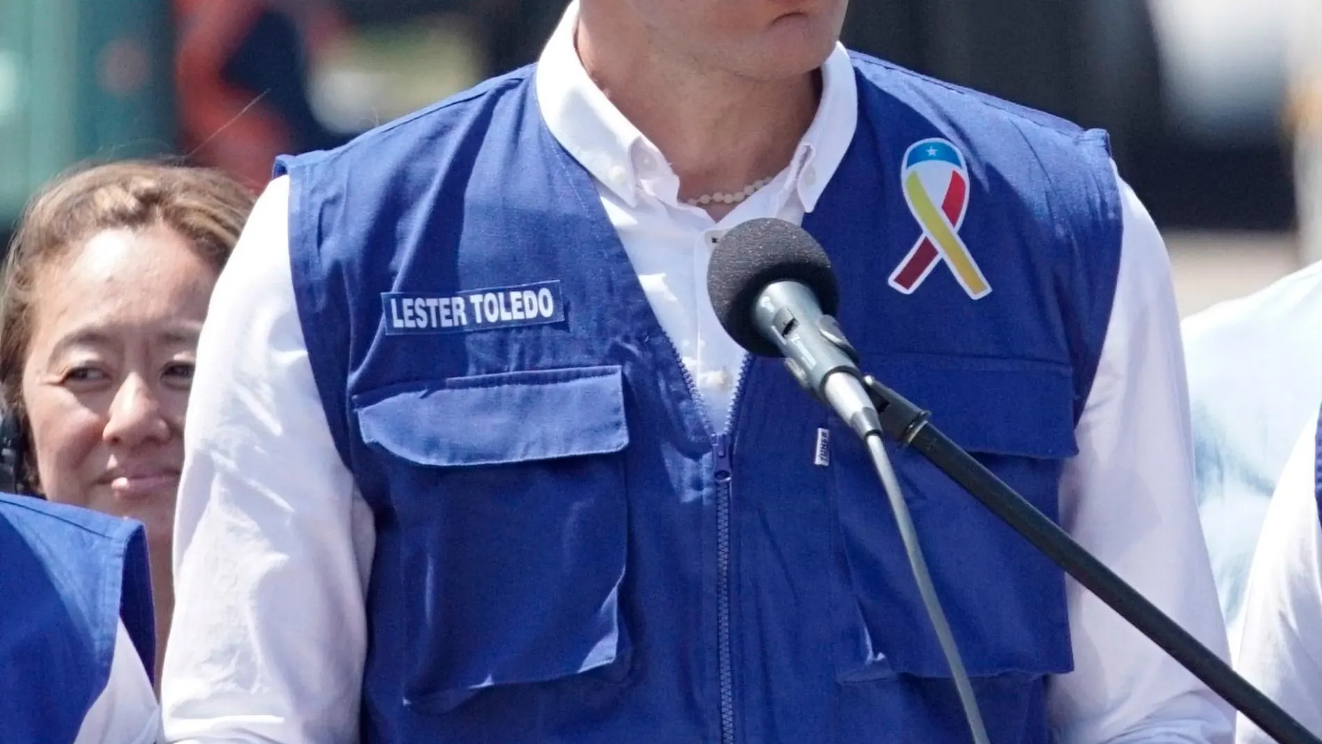 Rafael Acosta, capitán de Fragata de Venezuela, en una imagen de archivo