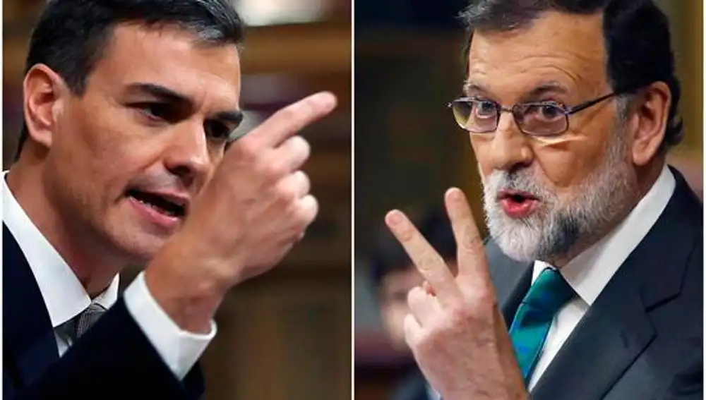 Pedro Sánchez y Mariano Rajoy, en una imagen de archivo / Efe