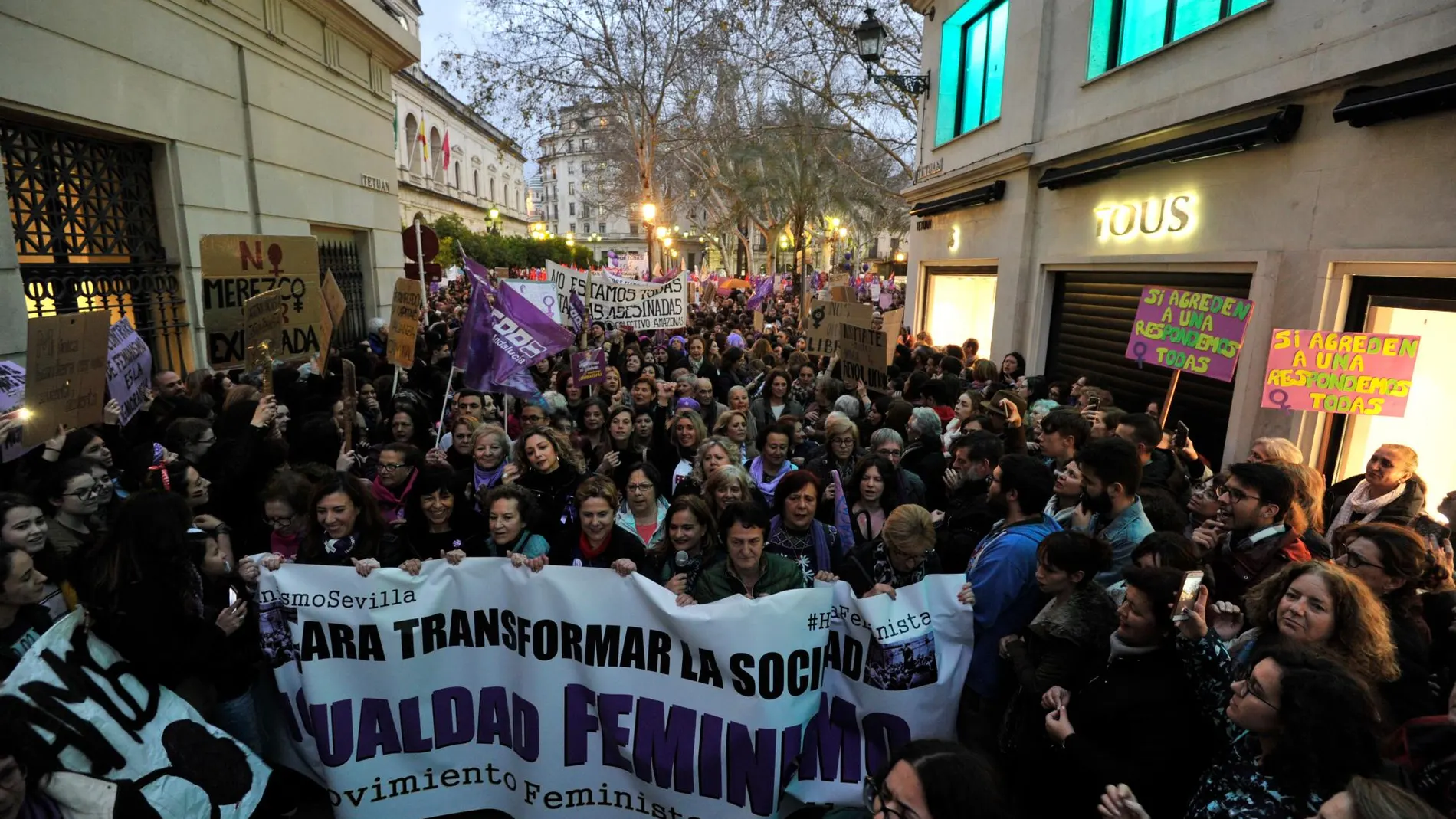 Manifestación del 8M, Día de la Mujer / Foto: Ke-Imagen