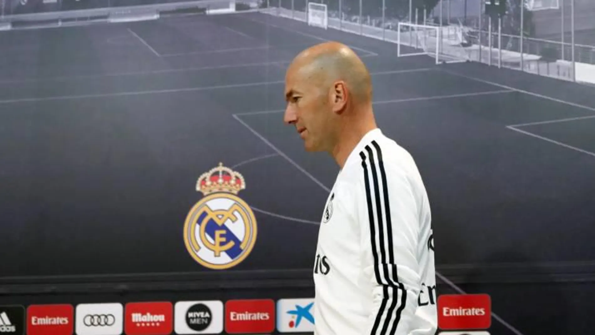 Zidane, en la conferencia de prensa