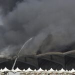El AVE a La Meca, suspendido tras un aparatoso incendio en una de sus estaciones