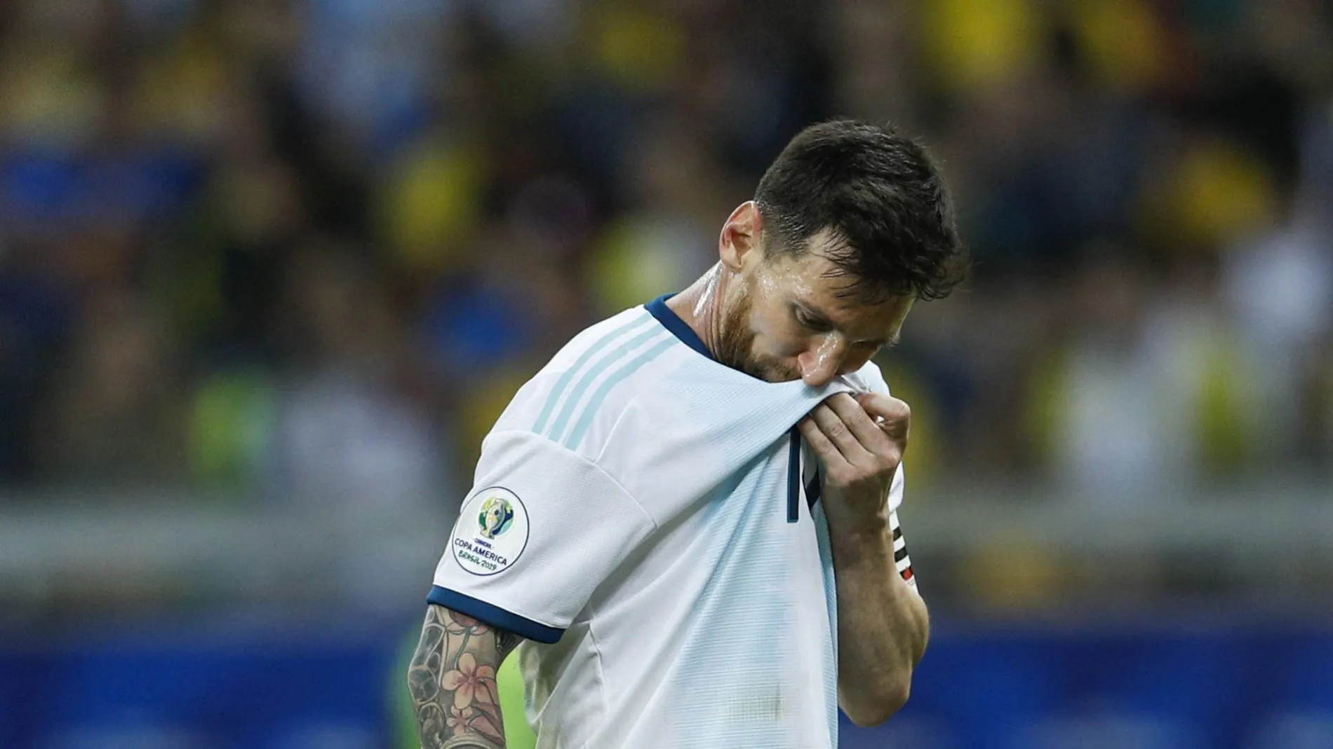Messi, tras caer ante Brasil en semifinales de la Copa América