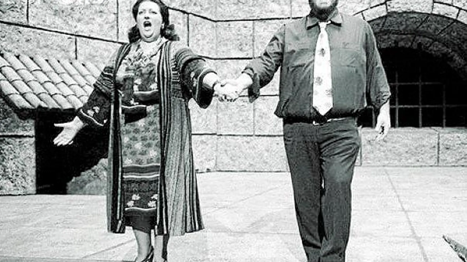 La catalana Montserrat Caballé y Luciano Pavarotti juntaron sus voces en varias ocasiones