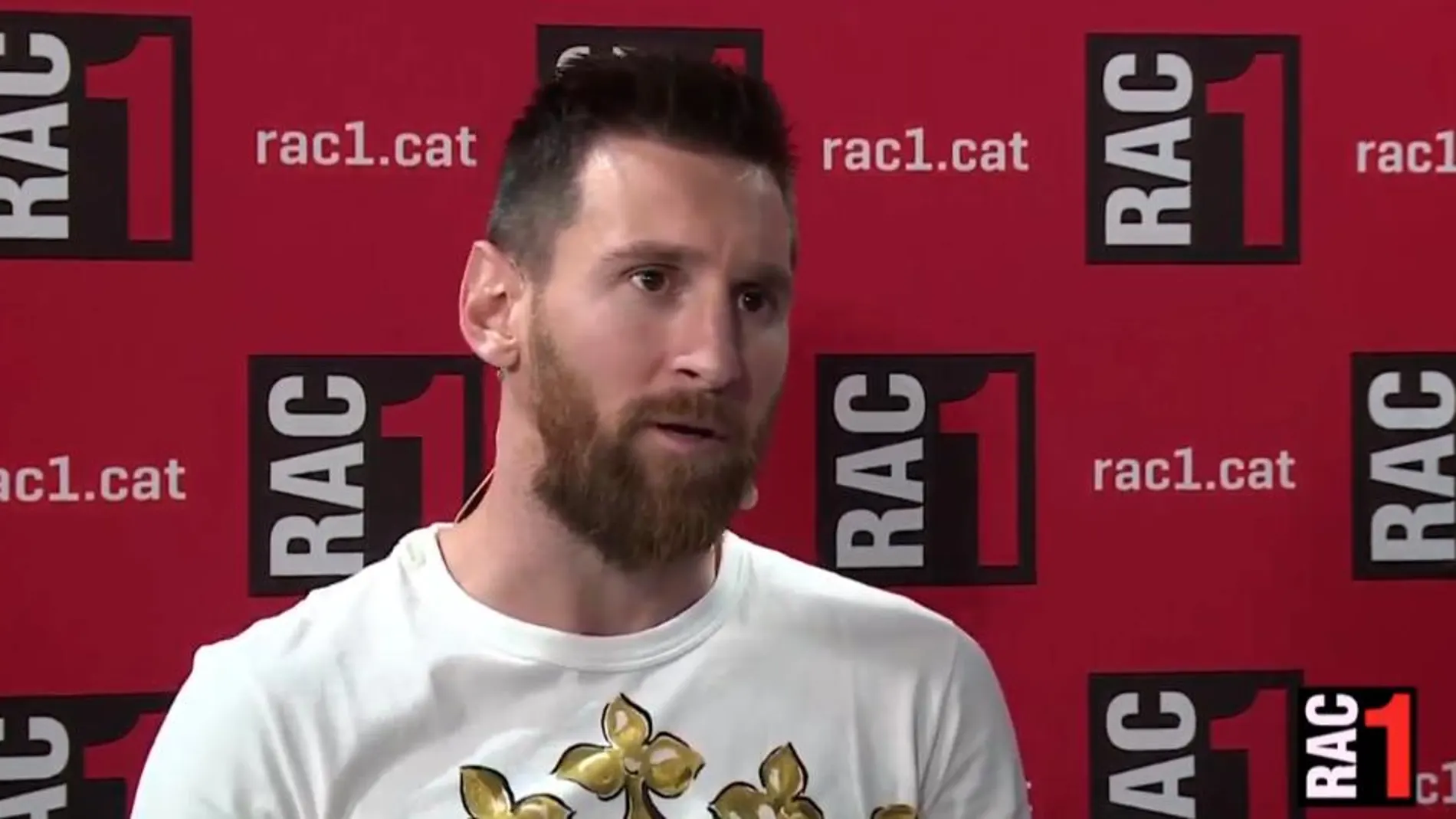 Leo Messi en la entrevista con RAC1