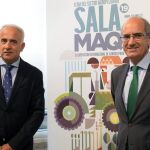 El presidente de la Diputación de Salamanca, Javier Iglesias, presenta la nueva edición junto con el diputado de Ferias, Jesús María Ortiz
