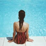 ¿Por qué no te bañas en la piscina? Porque tengo la regla