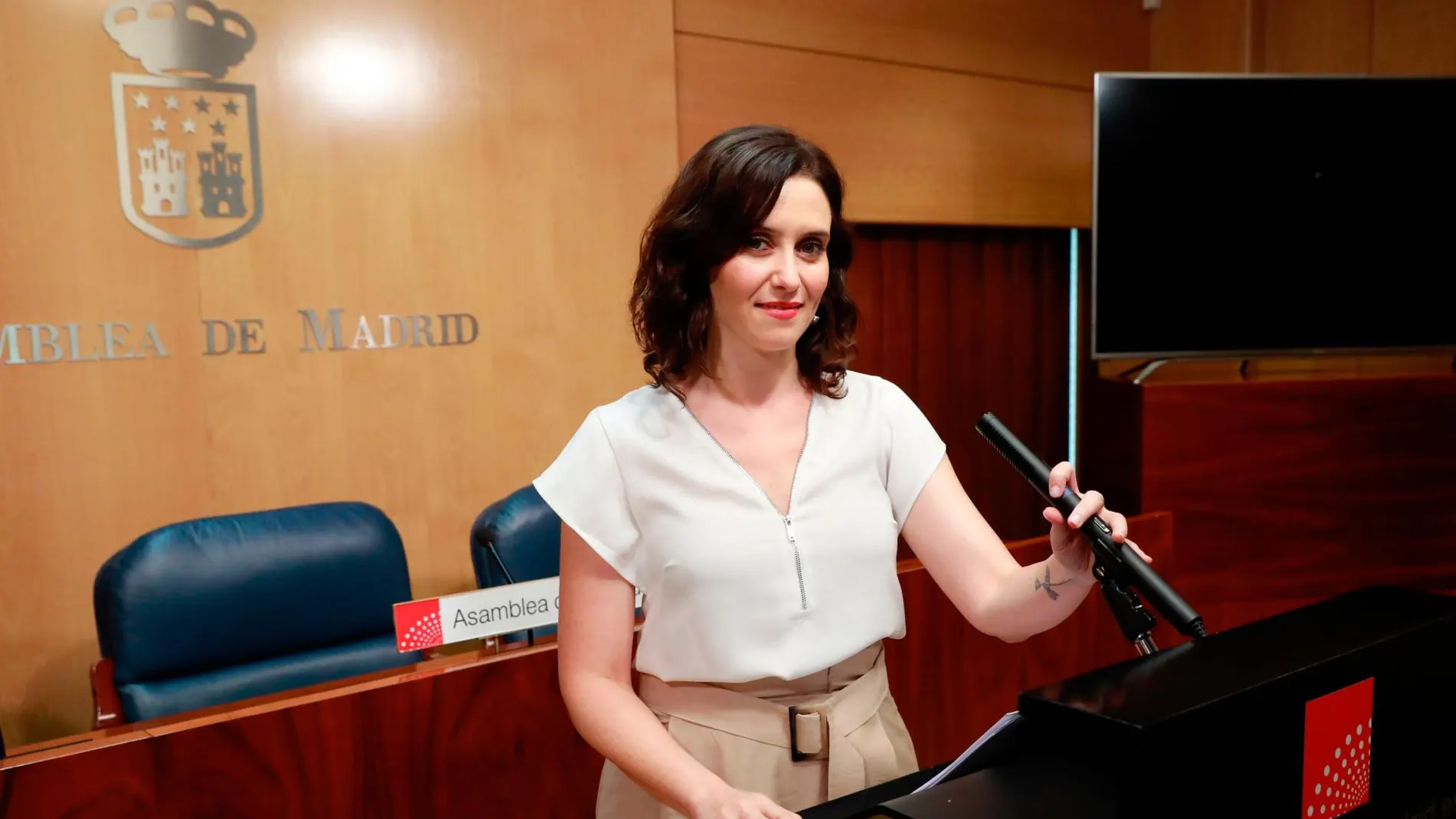 La candidata popular podría ser investida como presidenta de la Comunidad de Madrid el próximo miércoles