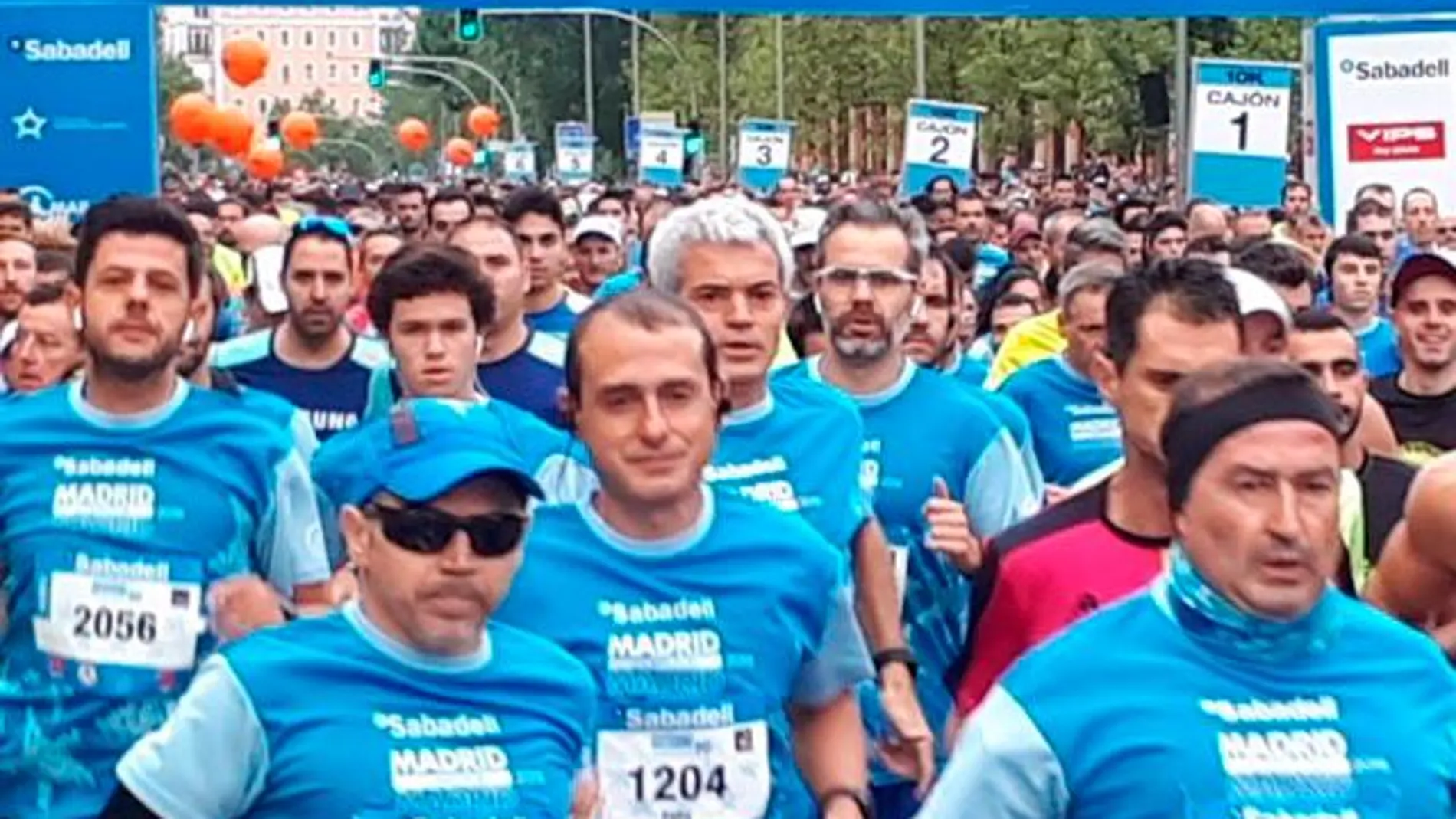 Éxito de participación en la carrera Madrid corre por Madrid