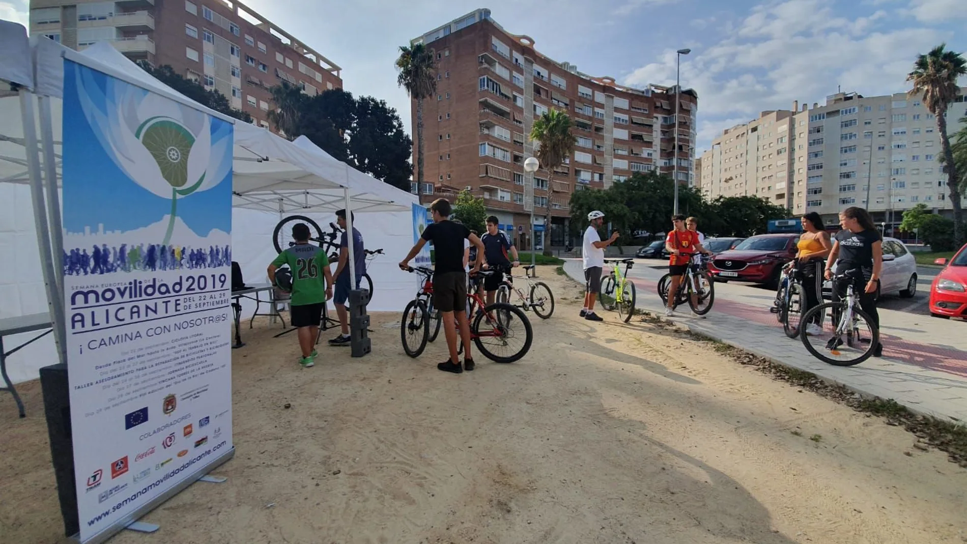Los alicantinos pueden registrar gratuitamente su bicicleta, a través de un sistema que refuerza la seguridad, identifica la bici con etiquetas y un número, dificulta el robo y permite además su localización