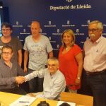 El equipo negociador de ERC.