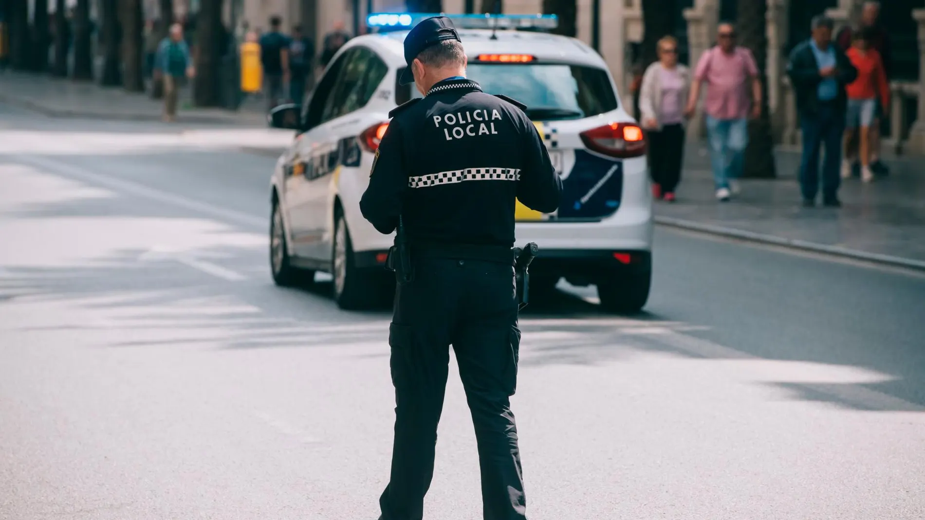 Miembro de la Policía Local de Valencia