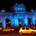La Puerta de Alcalá, de noche