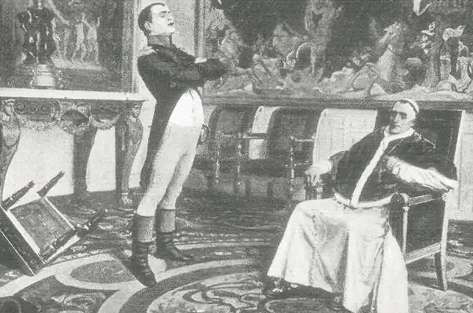 Napoleón contra Pío VII: Bonaparte trató al Papa como al peor criminal