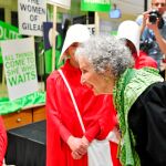 Margaret Atwood, durante el lanzamiento de «Los Testamentos»