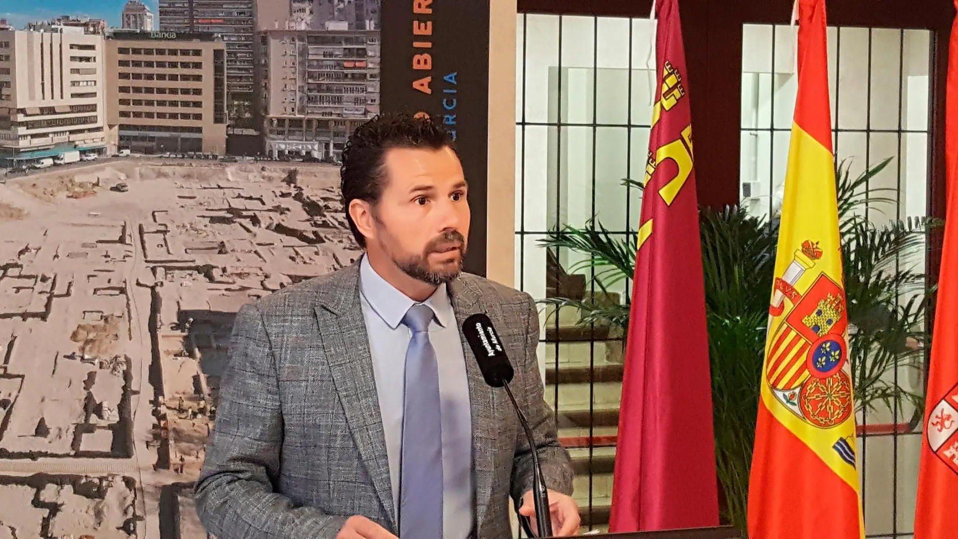 El primer teniente de alcalde en el Ayuntamiento de Murcia, Mario Gómez, de Ciudadanos