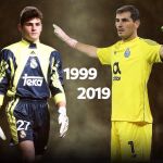 Iker Casillas celebra en redes sociales los 20 años desde su debut en San Mamés