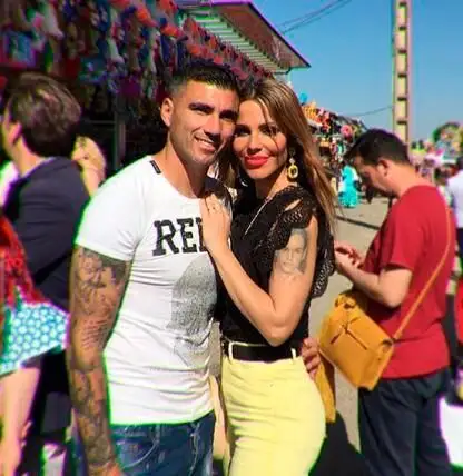 Noelia Reyes y José Antonio Reyes