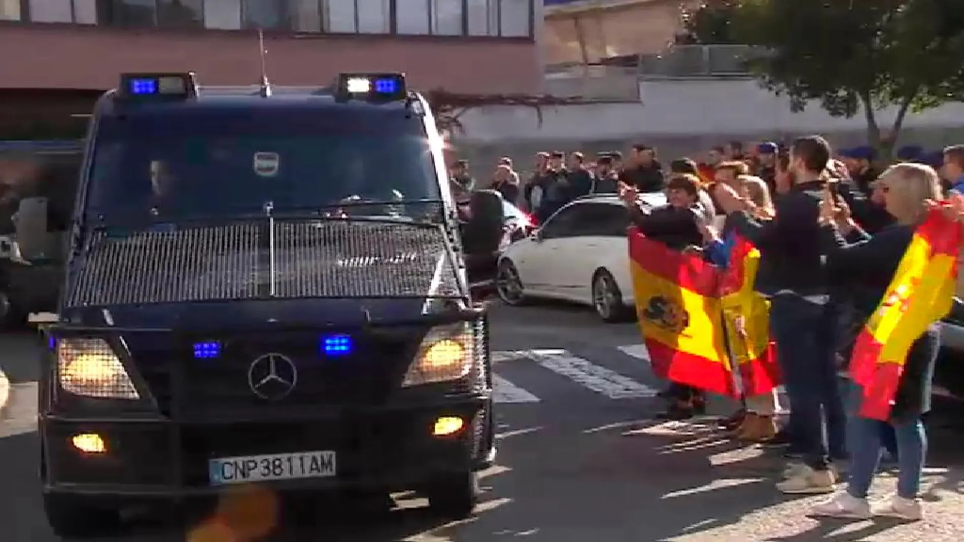 Recibimiento en el Complejo de Zapadores de Valencia/Atlas