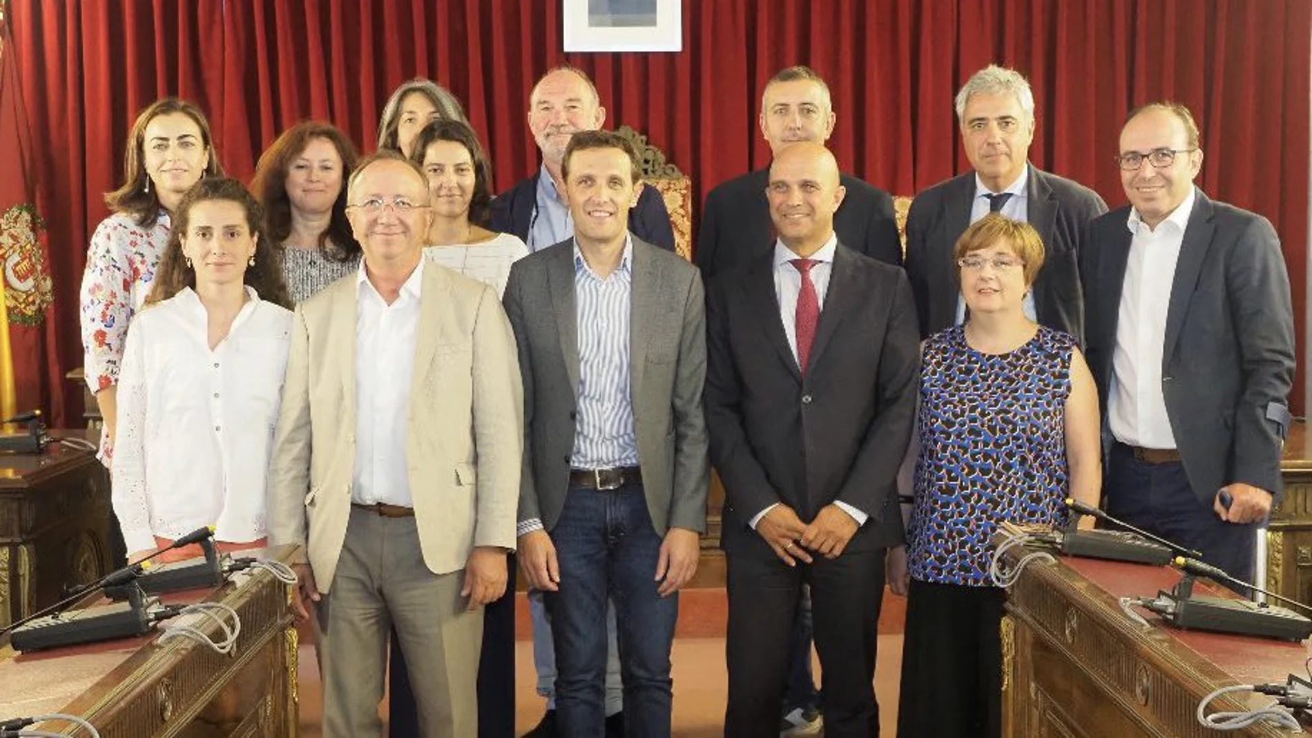 Los miembros de la delegación turca visitaron la Diputación de Valladolid y se reunieron con su presidente, Conrado Íscar