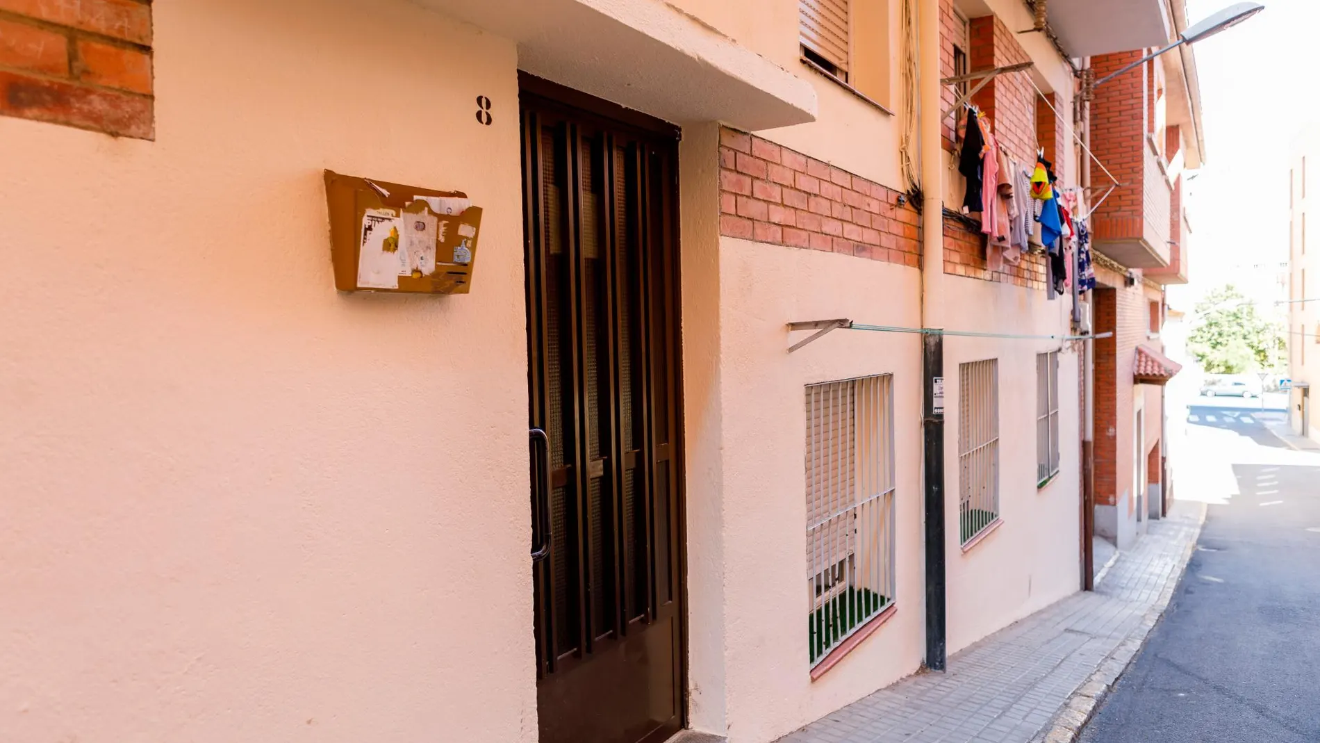 La vivienda en la calle Victor Sanz Gómez, donde se ha producido la agresión