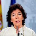 La portavoz del Ejecutivo en funciones, Isabel Celaá defiende que una abstención de ERC en la investidura no es depender de los independentista