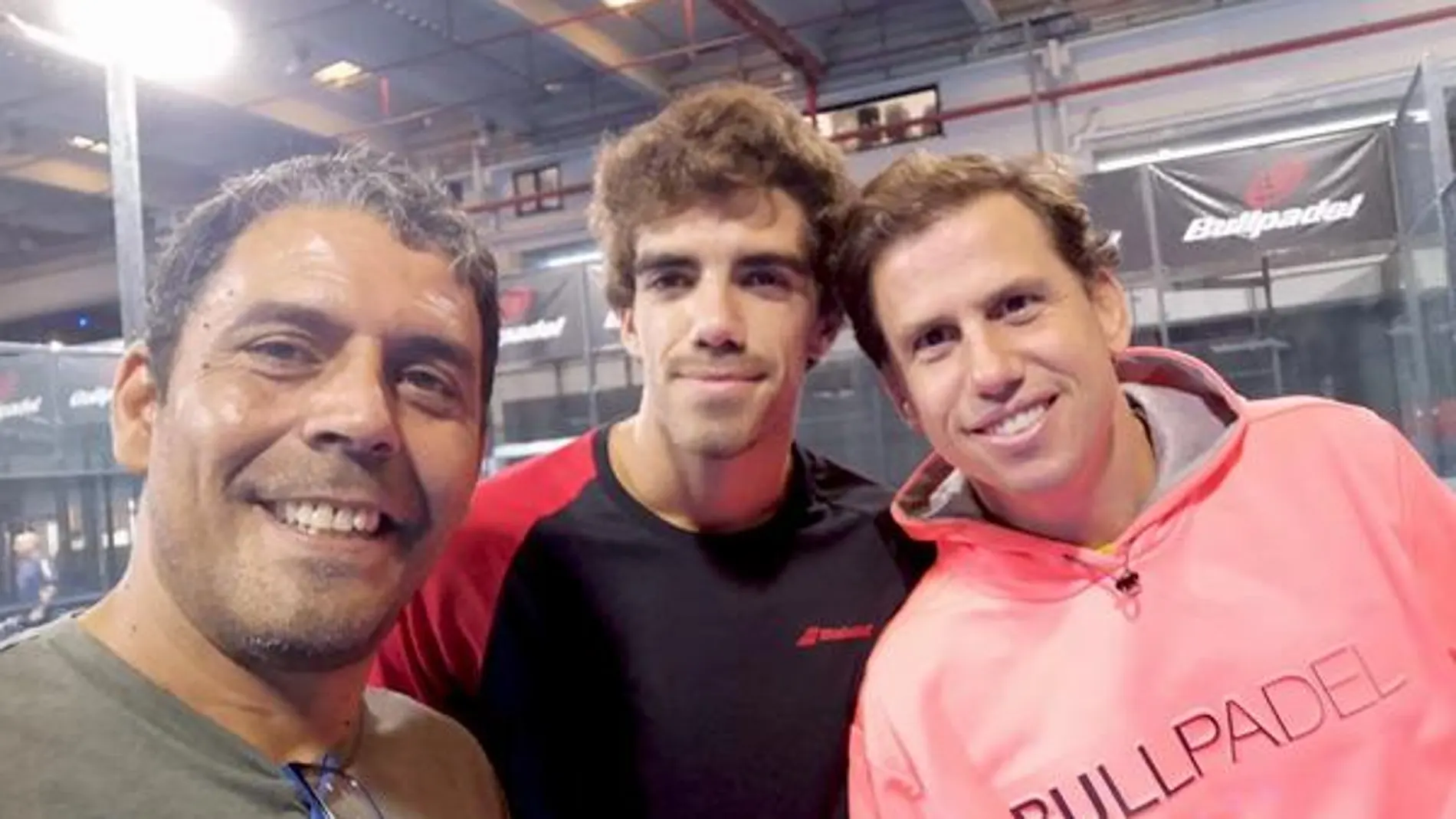 Marcelo Fernández, Juan Lebrón y Paquito Navarro