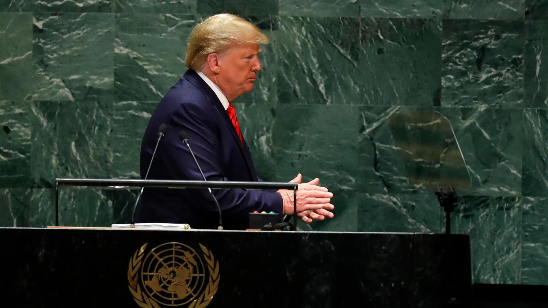 Donald Trump, en la ONU/Reuters