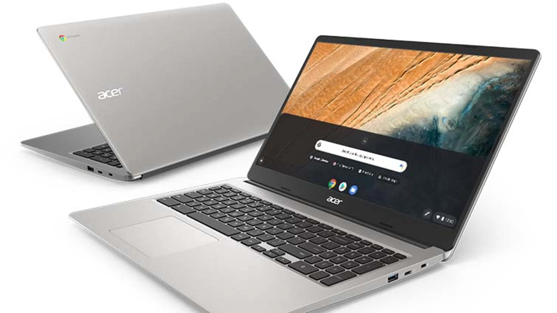 El Acer Chromebook 315 es el modelo más grande, con pantalla de 15,4 pulgadas y un precio de 329 euros gracias al sistema operativo Chrome OS de Google.