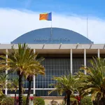 Fachada principal del Palau de la Música de Valencia