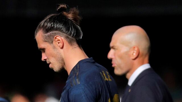 Bale y Zidane, en Balaídos