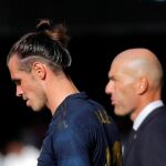 Bale y Zidane, en Balaídos
