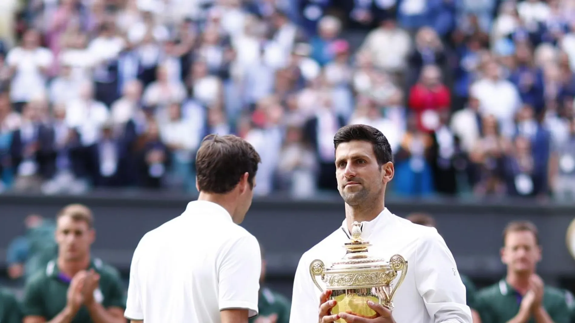 Despedido el árbitro de la final de Wimbledon