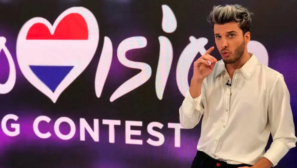 Blas Cantó en la imagen promocional de “Eurovisión”