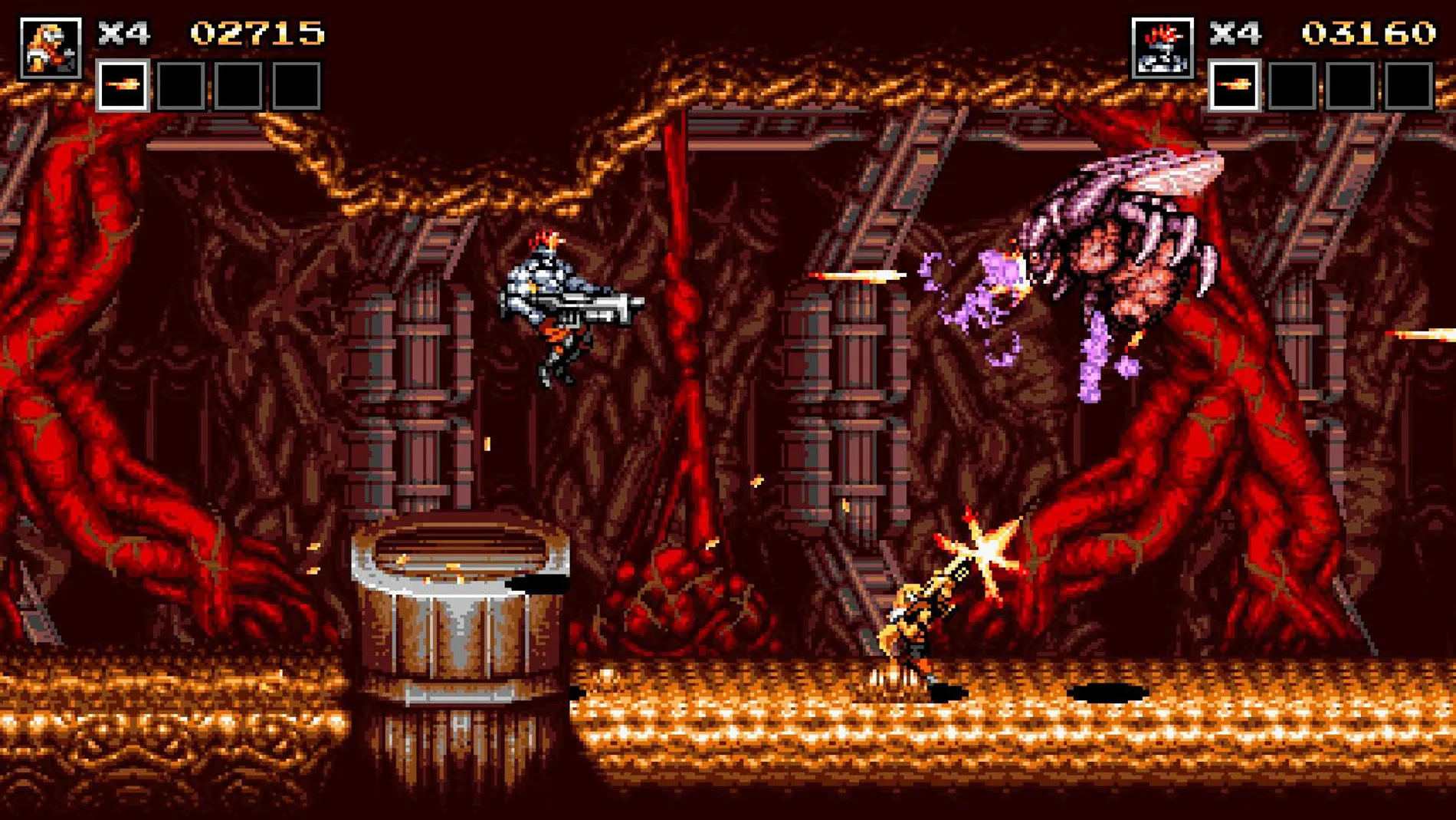 Archivo ingame de Blazing Chrome